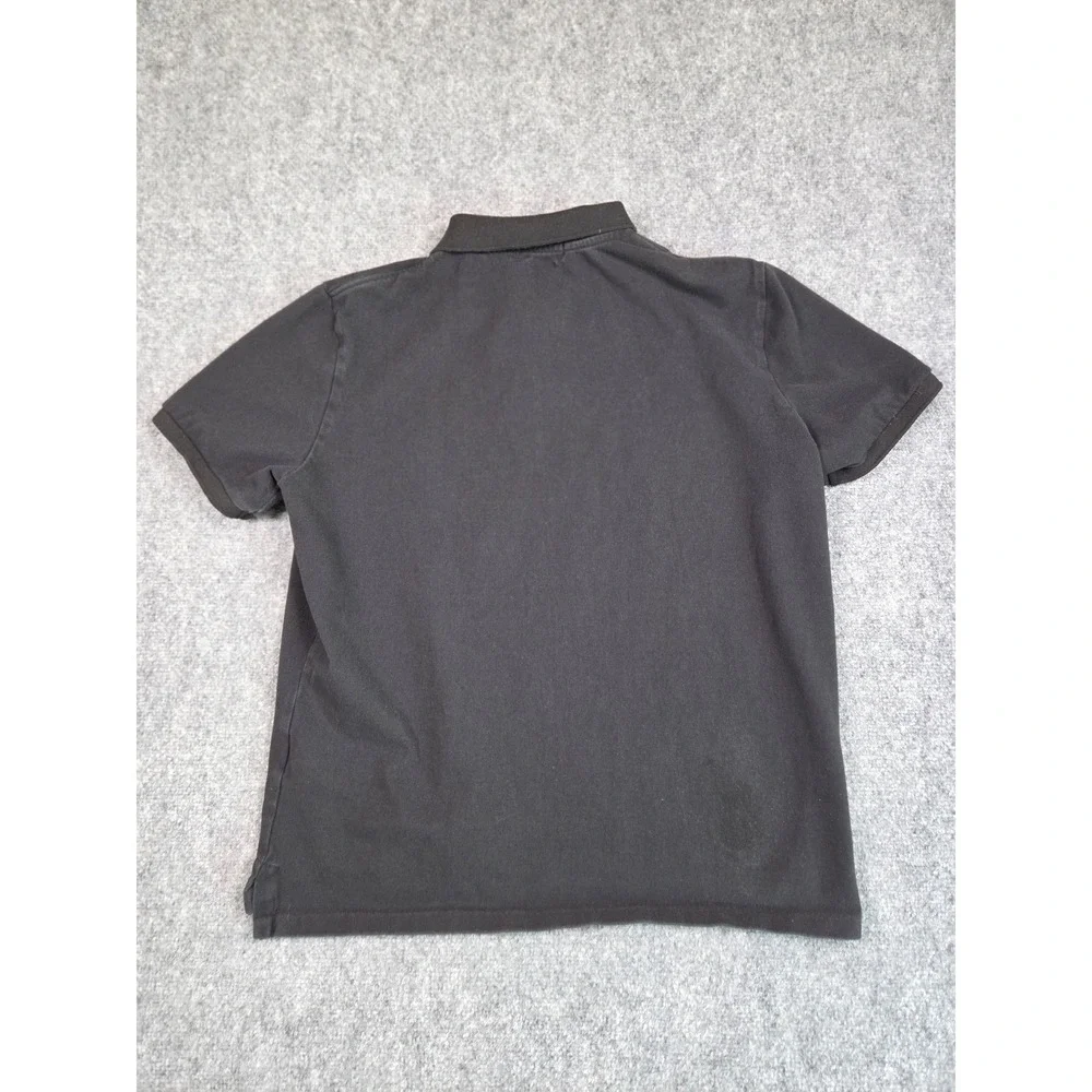 Polo Ralph Lauren Polo Shirt Mens XL Black Classic Fit Cotton Pique Short Sleeve